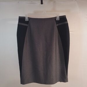 Marks & Spencer Women's 14 Black & Grey Pencil Skirt